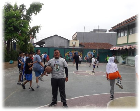 Kegiatan ekstrakulikuler basket